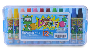 Bút Sáp Màu Dooly 12 Màu